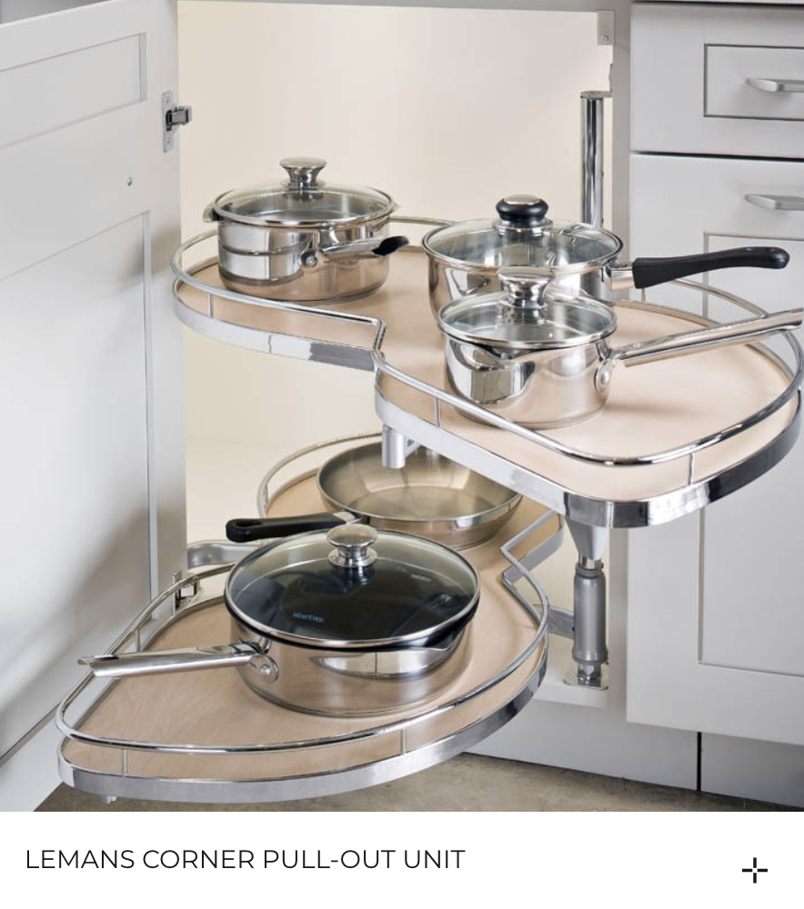 Lemans corner pull-out-unit